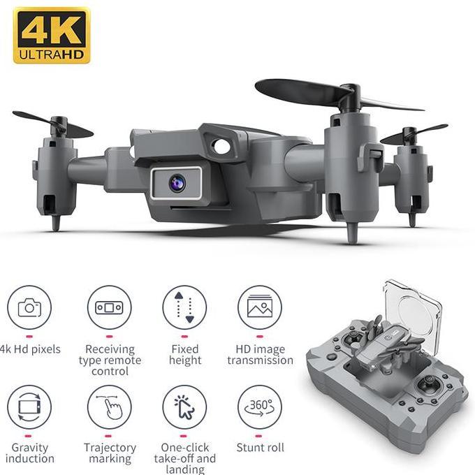 Telesayang - Quadcopter Drone Mini Pocket Kamera 4K Camera ELF KY905