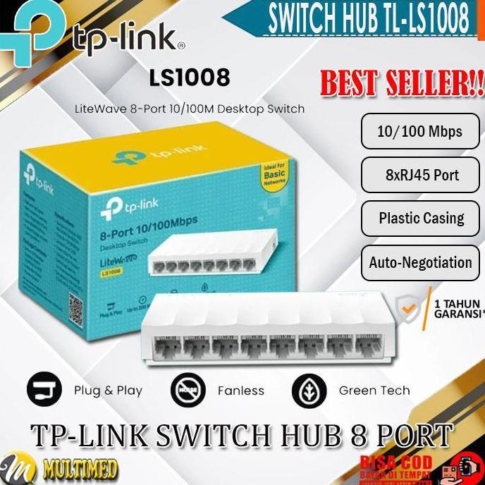 TP-LINK Switch HUB 8 Port