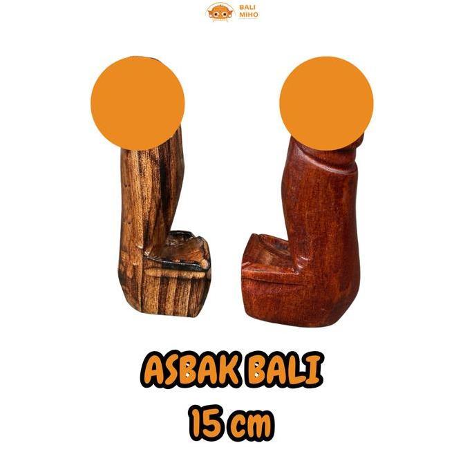 cusss order] Asbak Bali Mini 15 cm - asbak rokok bali medium - Asbak Bali Kayu - Dekorasi Asbak Bali