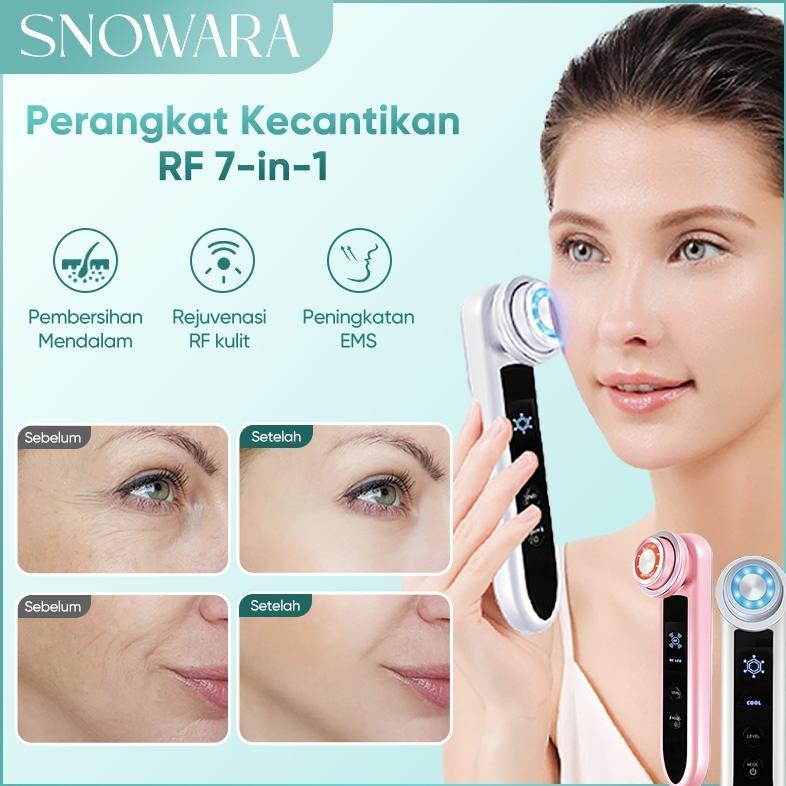 SNOWARA Beauty Device Alat Kecantikan RF Perangkat RF Pengencang Wajah Perawatan Wajah Mengurangi Ke