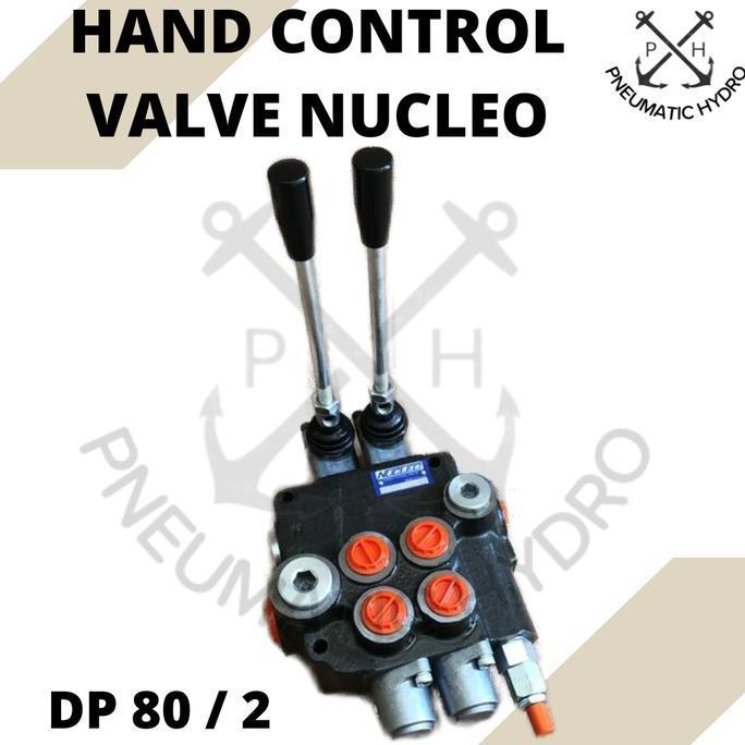 HAND CONTROL VALVE HYDRAULIC DP80/2 DP 80 / 2 NUCLEO