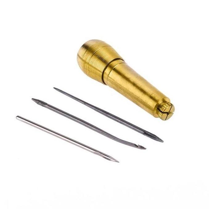 JFactory Set Jarum Jahit Kulit & Sol Sepatu Alat Jahit Sepatu Leather Canvas Lengkap [terbaik]