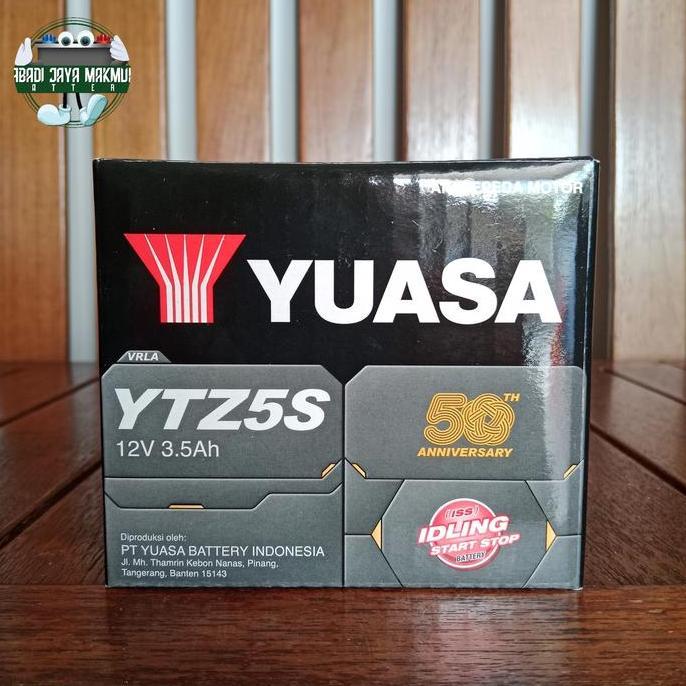 Aki Motor Yamaha Jupiter MX New, Honda Scoopy YTZ5S Yuasa Aki Kering