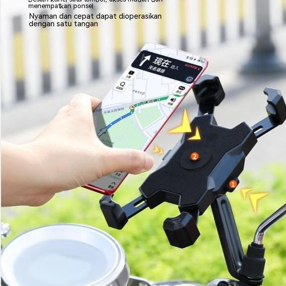 FAVORIT HOLDER HP SEPEDA MOTOR /STAND PHONE HOLDER MOTOR/BICYCLE HOLDER HP/HOLDER HP MOTOR/HOLDER MO