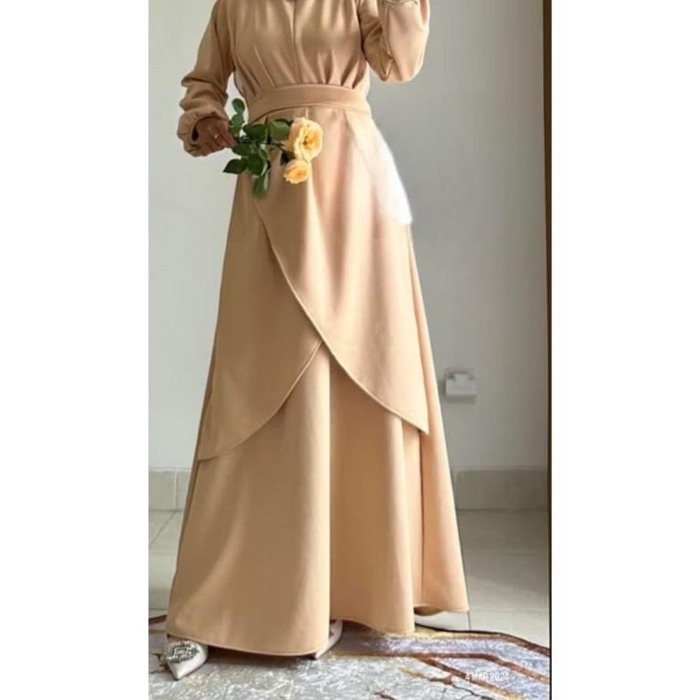 Termurah  Baju Muslim Terbaru2025 Abayaa Pakean Muslim Turkey Gamiss Abaya Lebaran Terbaru 2025 Jumb