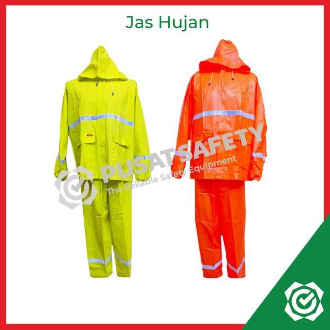 Setelan Jas Hujan Tiger Head