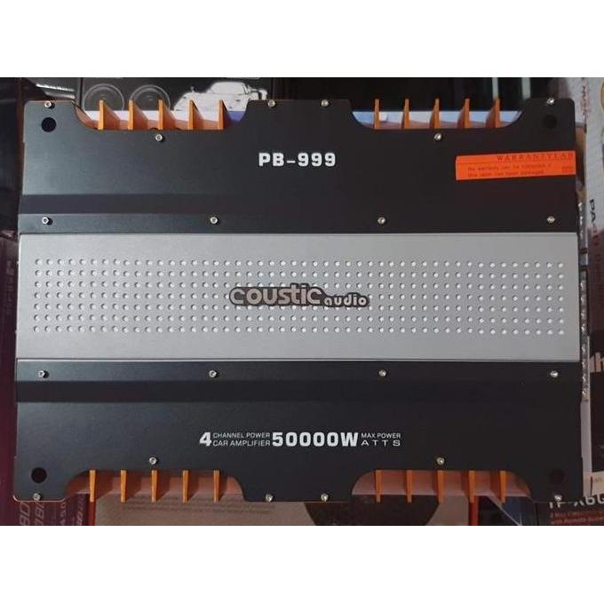 Promo POWER 4 CHANNEL COUSTIC PB999 Diskon