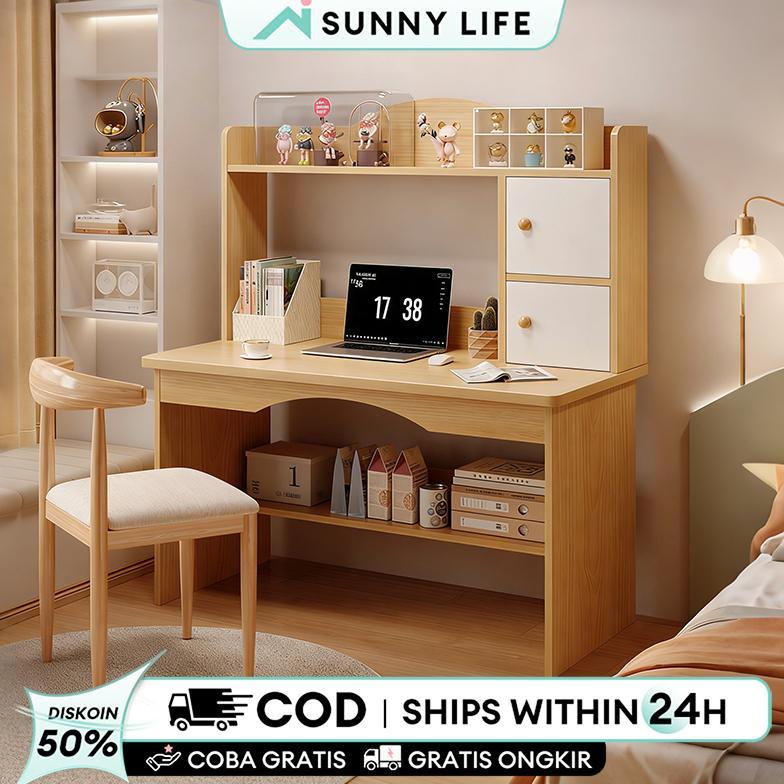 [BEST BUY] Meja Belajar Meja Kerja Minimalis Meja Belajar Anak Meja Kantor Meja Kerja Kecil Kayu Mej
