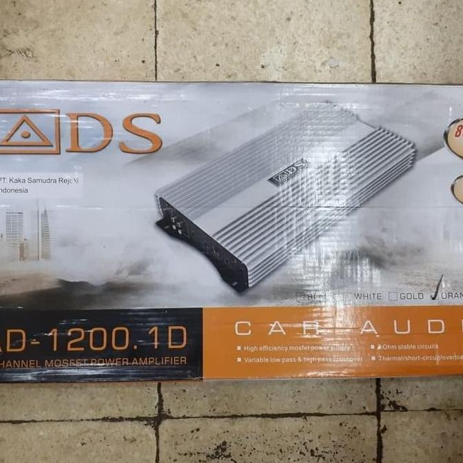 Promo power mono ADS 1200.1D power mobil monoblock untuk subwoofer mobil Diskon
