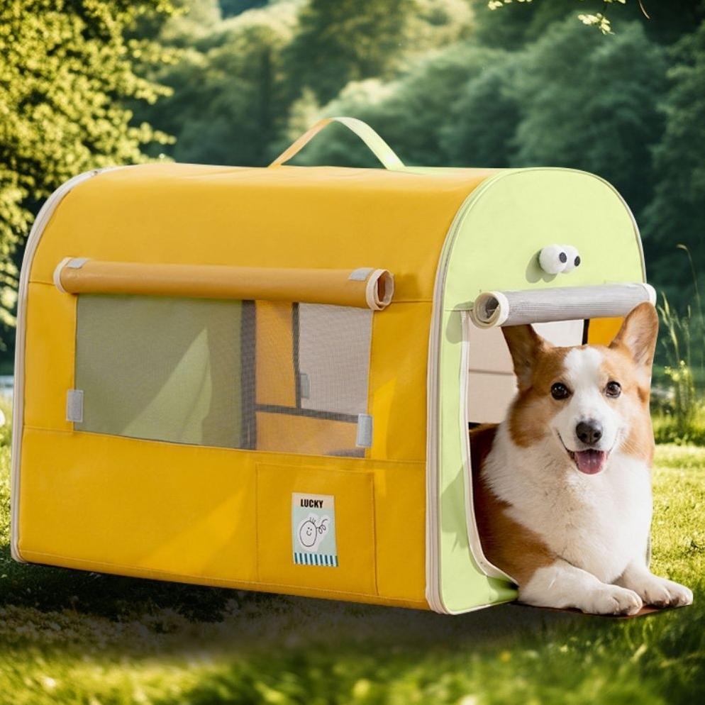 READYY Rumah Anjing Kucing Multi Fungsi.Tenda Anjing Kucing.Rumah Anjing Kucing Indoor Outdoor.Kanda