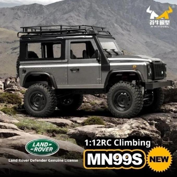 Rc adventure mobil offroad MN99s D99 Full Propo Defender lampu sein Ban Remote Control Baterai Cas R