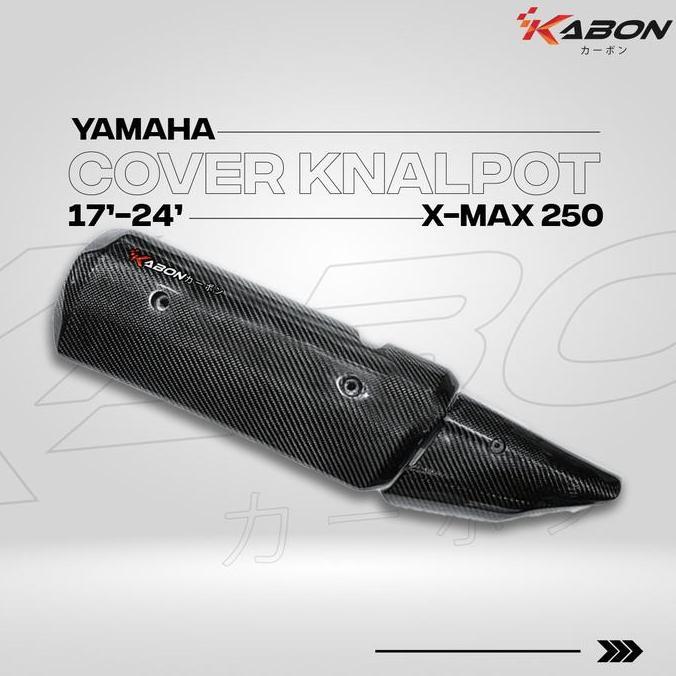 Kabon Cover Knalpot Carbon - Yamaha Xmax 250 2017-2022