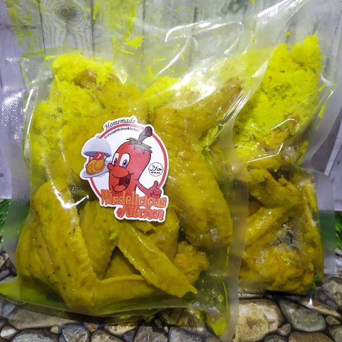 Belisekarang- Sayap Ayam Ungkep Isi 6 Potong / Ayam Ungkep Serundeng
