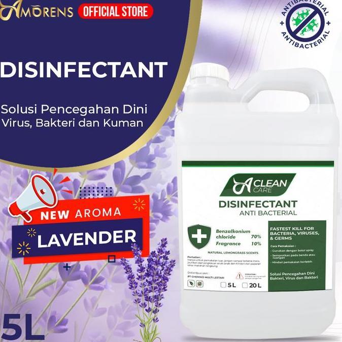 Lansungaja- [Khusus Sameday / Instant] Disinfektan Cair / Spray Refill [5 Liter]