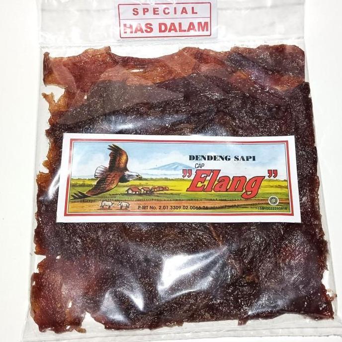 Belisekarang- Dendeng Sapi Cap Elang Khas Boyolali Dendeng Sapi Asli Elang 250 Gram Food