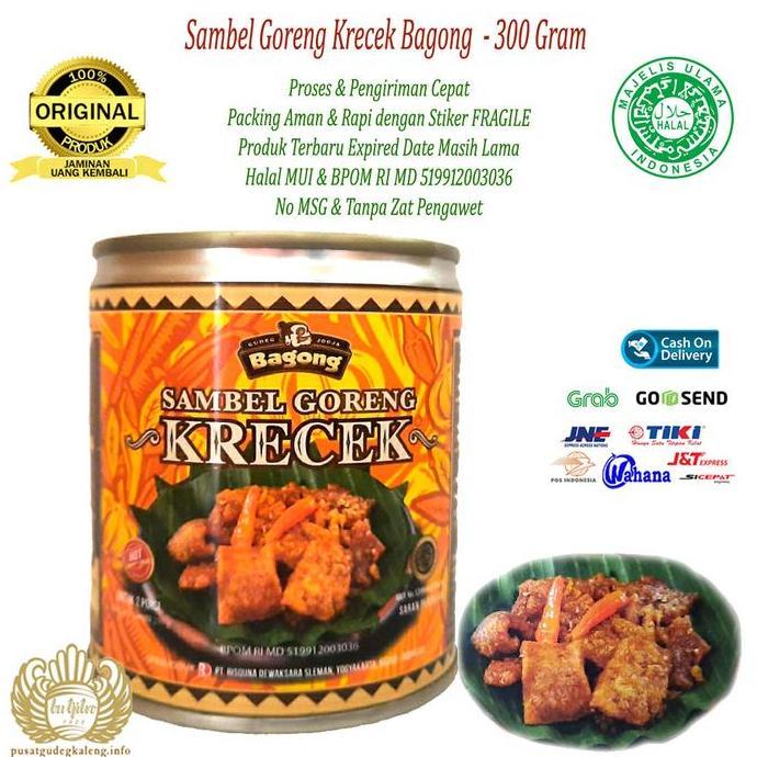 Belisekarang- Gudeg Kaleng Bagong Sambel Goreng Krecek Khas Jogja