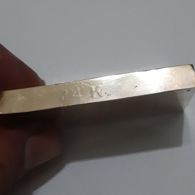 Replika Emas Batangan Lm Sukarno Ukuran 500 Gram