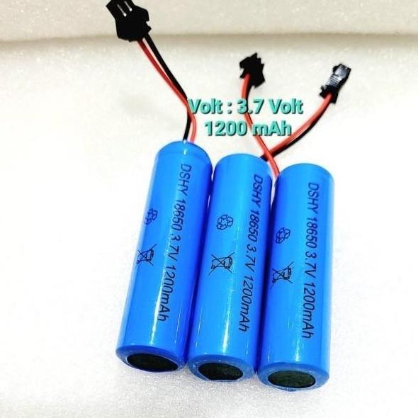 Baterai Charger mobil Remote Control RC Li-Ion 18650 800 mAh, 1200 mAh & 2800 mAh 3.7 Volt