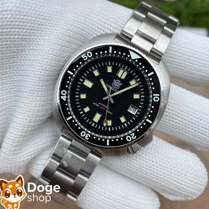 Ready STEELDIVE SD1970 Automatic Dive Watch Japan NH35 Movement Sea Turtle Homage