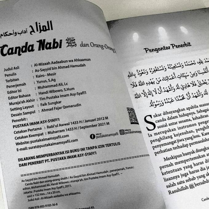 Buku Canda Nabi dan Orang-Orang Shalih murah
