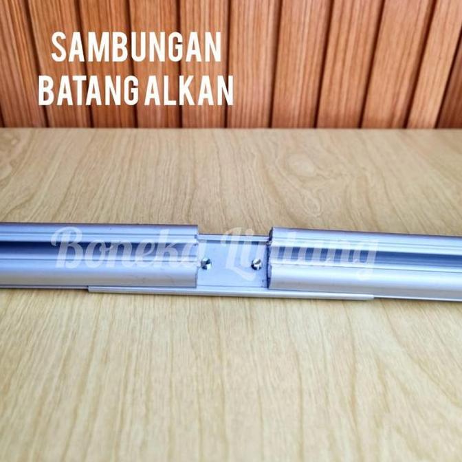 Impian- Rel Alkan Vitrase - Batang Aluminium Kotak Tirai Pintu Jendela