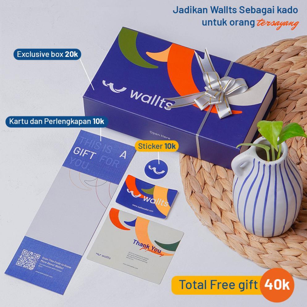 DISKON WALLTS UNICA - DOMPET WANITA DOMPET KOIN WANITA DOMPET KANVAS