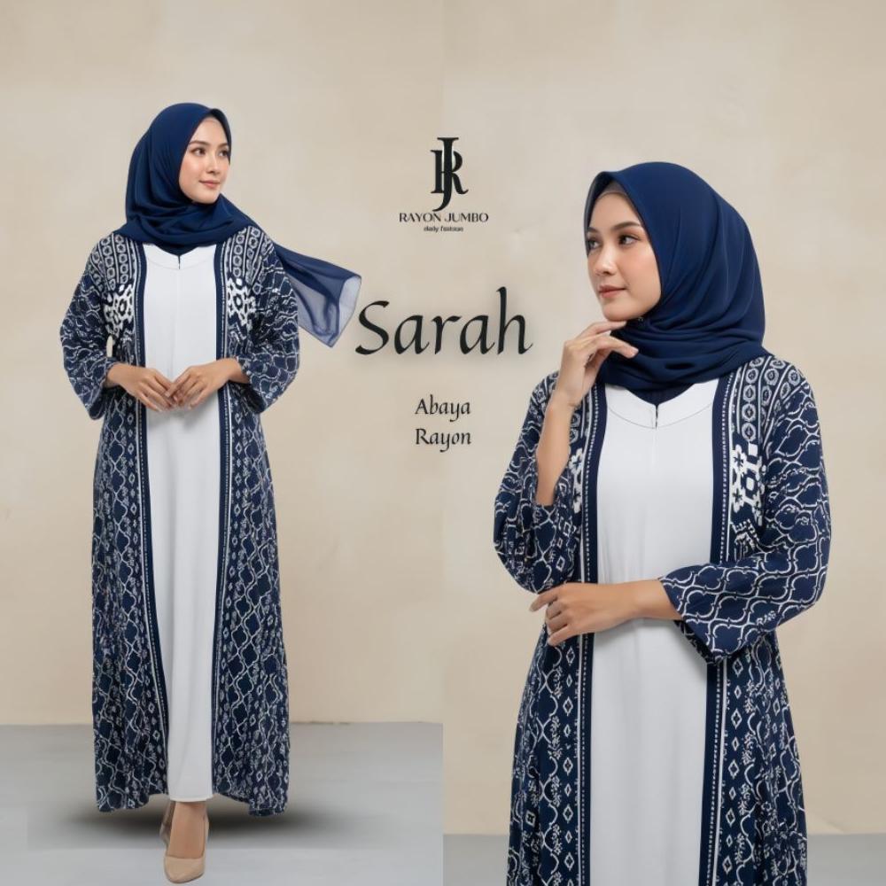 Gamis Abaya Sarah - Abaya Sarah - Gamis Abaya Sarah Rayon LD 130