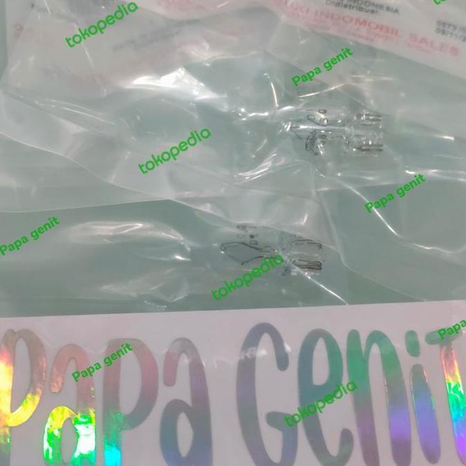 Ready bohlam speedometer hayate original 12v ,3.4w, T10 bulb bohlam