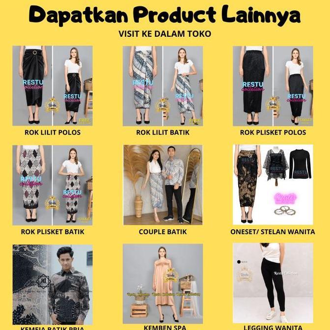 DE170 >> Rok Plisket Span Batik Wanita Bawahan Kebaya Wisudan Kondangan Premium Panjang Semi Motif P