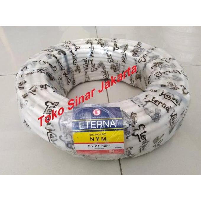 Kabel Listrik Nym 3X2.5 Kabel Nym 3X2,5 Eterna Perroll 50M