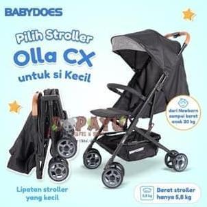 Stroller Baby Does OLLA CX 314 Kereta Dorong Bayi Stroler Cabin Size Ready