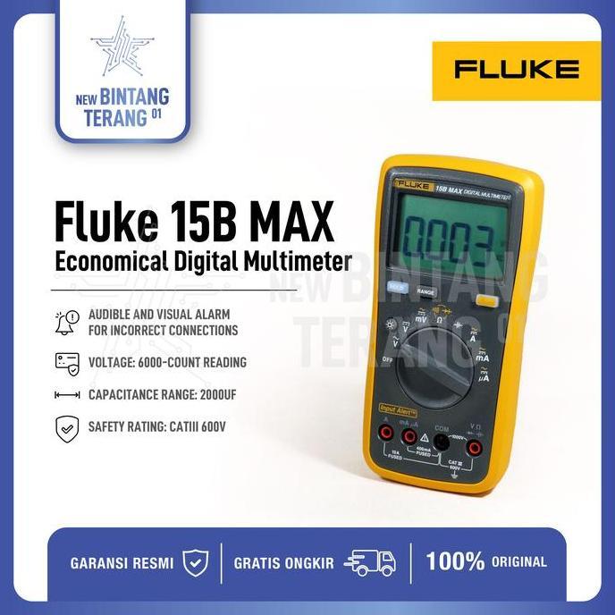 Fluke 15B MAX Multimeter Dital