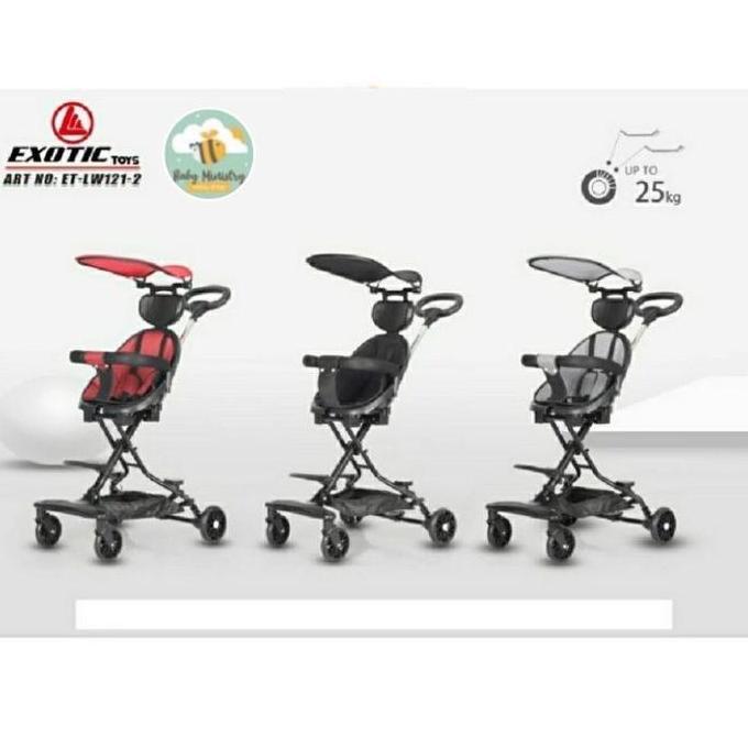 Exotic Magic Stroller LW 118 / kereta dorong / stroller / roda lima Best Seller