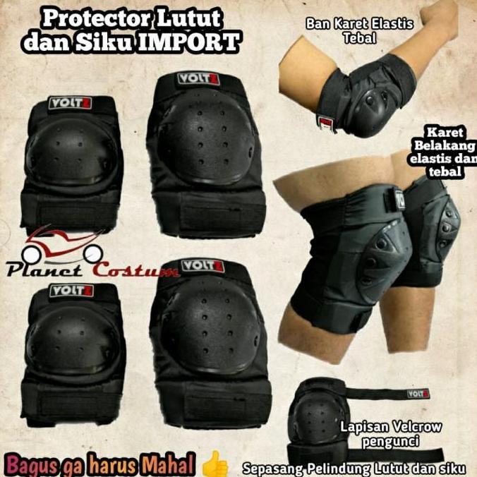 Dekker lutut dan siku bikers sepeda motor cross mtb deker downhill