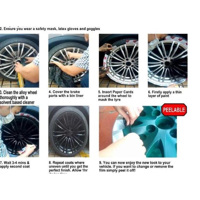 Carlas Rubber Paint -