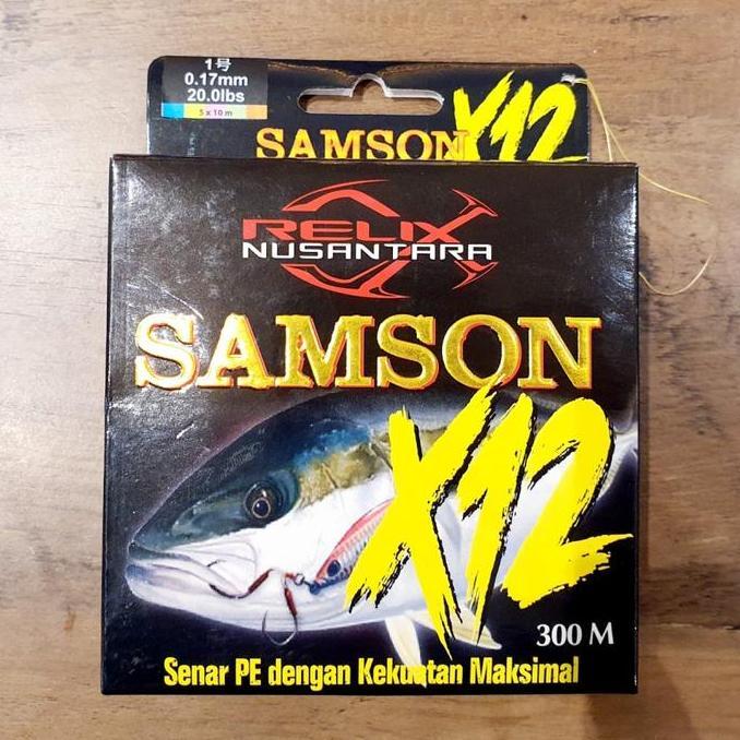Senar PE SAMSON x12 300 400 600 Meter Relix Nusantara