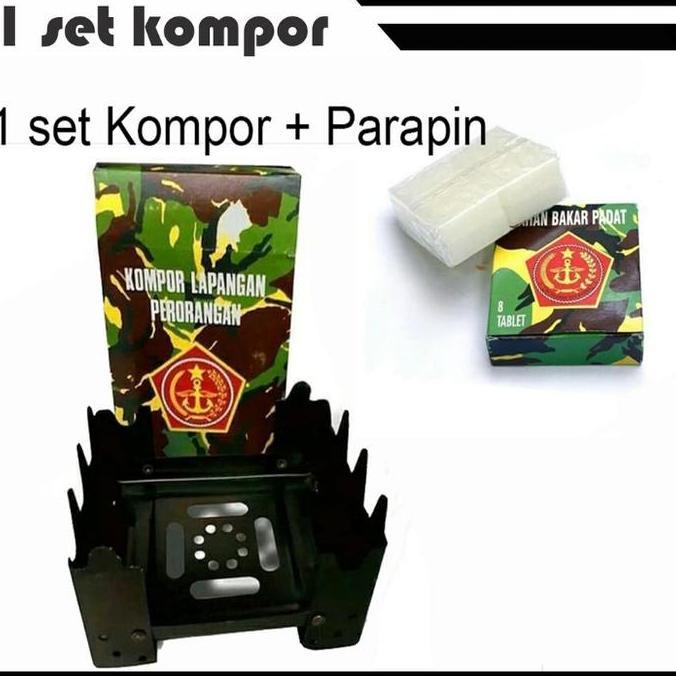 promo.KOMPOR + PARAFIN/1SET KOMPOR + PARAFIN