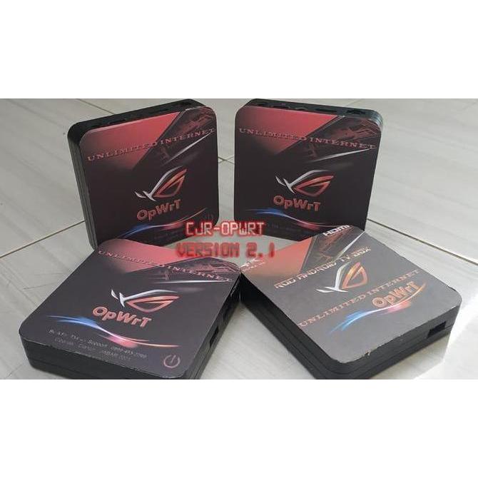 Router OPENWRT B860H v2.1 RAM 2GB(BISA WiFi ON OR OFF )+MemorySD 4GB