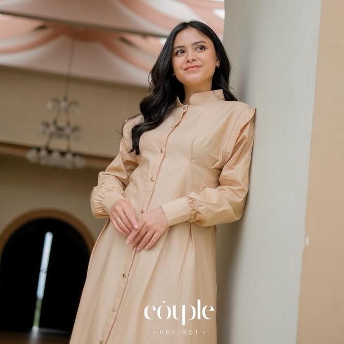 Couple Project Nostalgia Collection - Baju Couple Pasangan Keluarga Dress & Kemeja Panjang  Katun Ca