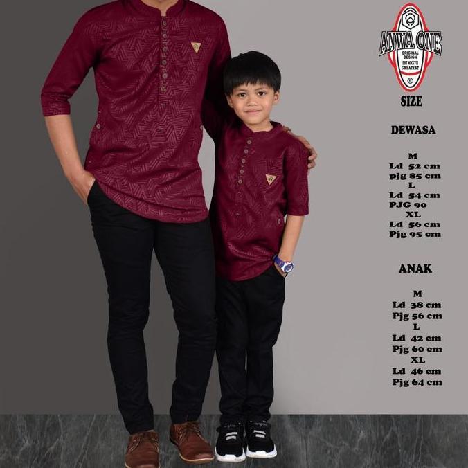 Baju Koko Kapel - Kapelan Koko Pakistan Ayah Dan Anak Original New