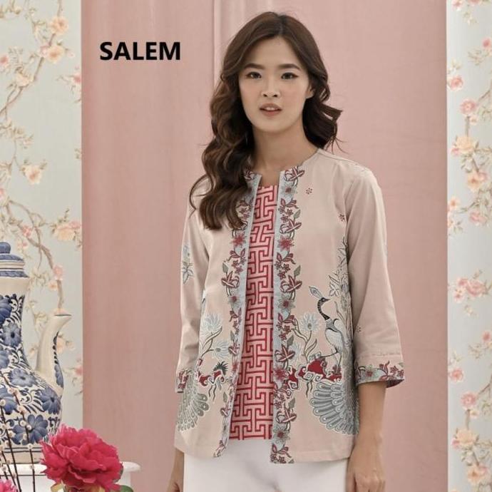 Baju Batik Modern Couple Keluarga Dress Imlek Kondangan PINK SERIES