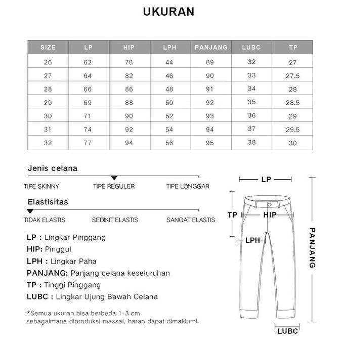 Terbaru [Mein] Highwaist Jeans Double Button Cropped Pants Slimfit Katun Celana Panjang Wanita  705 