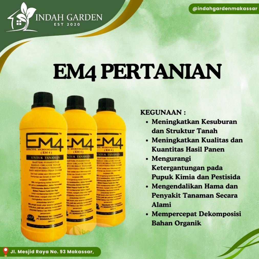 EM4 Pertanian 1Liter Pupuk Pertanian 1 LT Pupuk Organik Cair em 4 pertanian