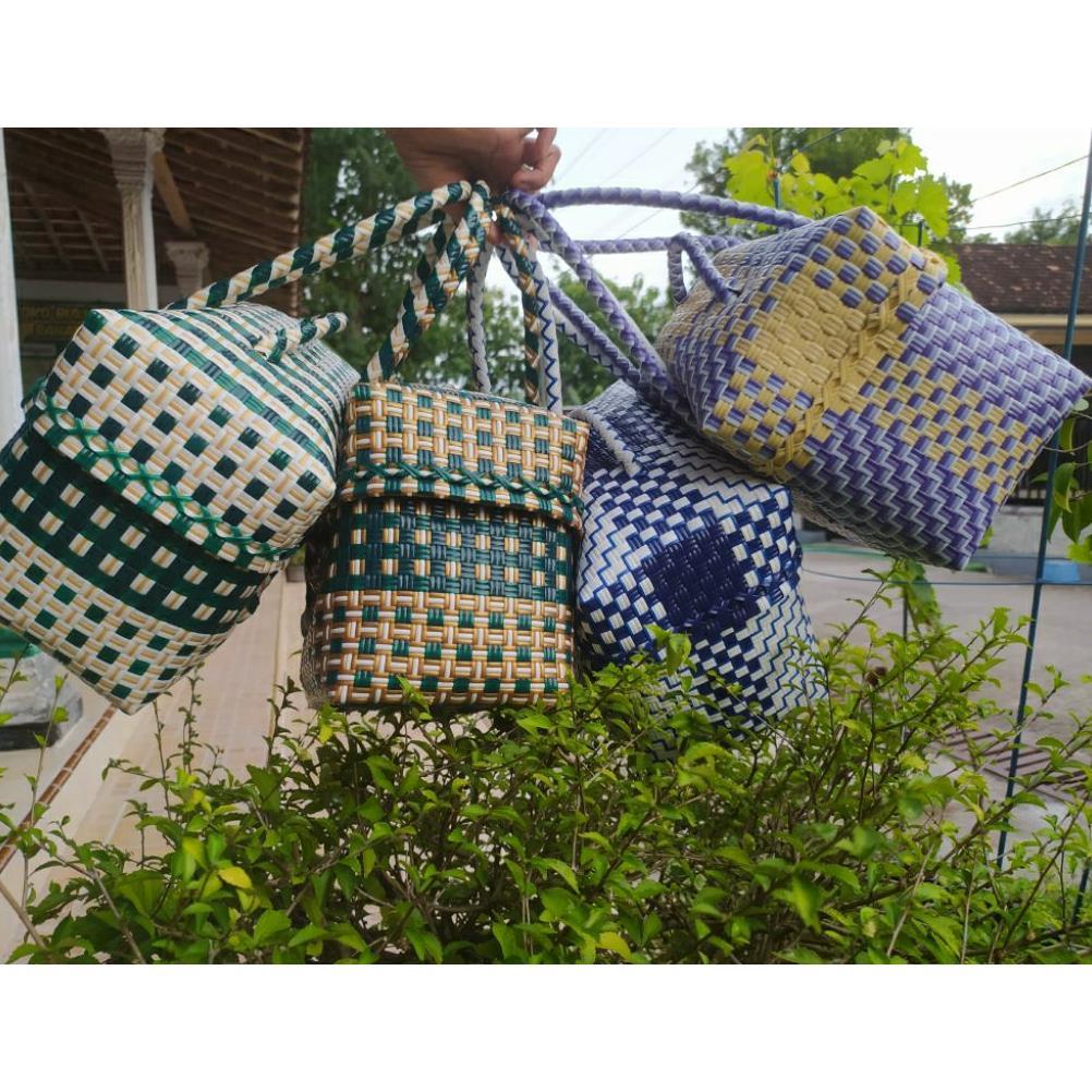 Readyy Promo Tas Anyaman Jali Aban Aban | Tas Anyaman Bahan Jali Premium | Tas Hajatan Tas Serbaguna