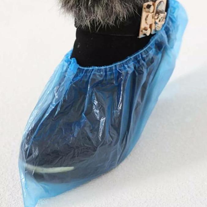 Cover Sepatu Disposible Shoe Cover isi 100 APD set