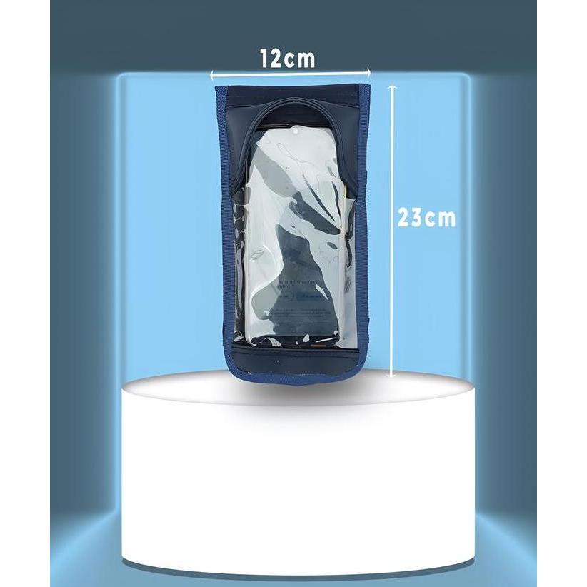 Holder Hp Di Motor Nmax Holder HP motor ada lubang cas Bahan kulit sintetis Waterproof Anti air dile