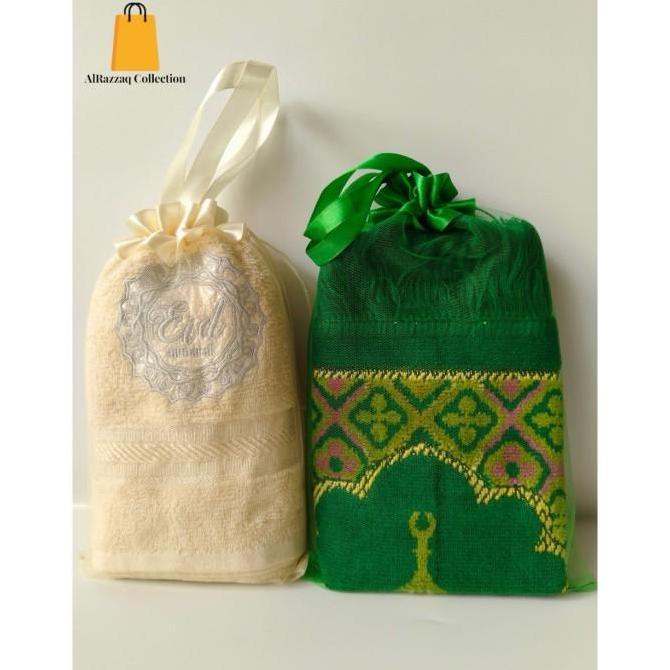 Kantong Tas Tile Untuk Souvenir Sajadah / Handuk Kecil