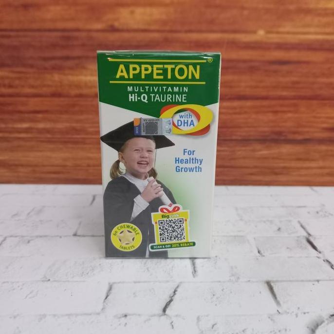 TERBARU - Appeton Multivitamin Hi-Q Taurine 60 Tablet