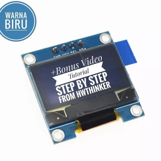 Modul Display OLED 128x64 LCD I2C 0.96" Inch Arduino