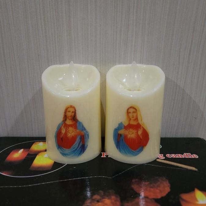 Lilin Bunda Maria Baterai